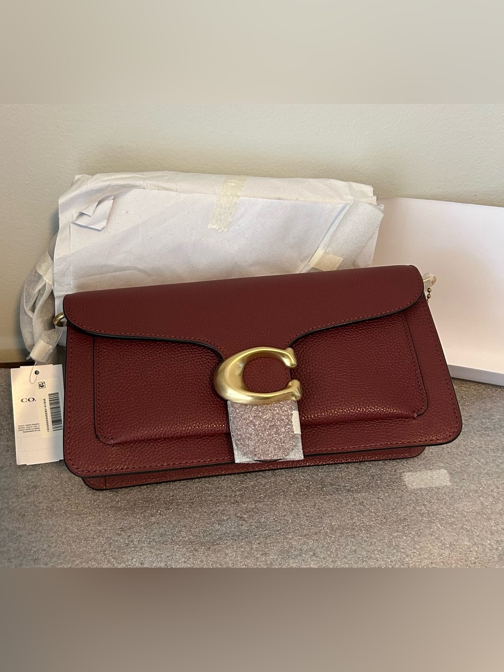 Coach Tabby Shoulder Bag 26 in Wine